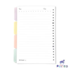 یدک کلاسوری 20 حلقه 100 برگ